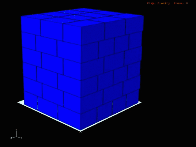 animation of pallet moving